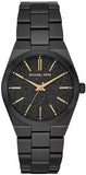  Shop Authentic Michael Kors Channing Quartz Black Dial Black Steel Strap Watch For Women - MK6625 - Luxxuri