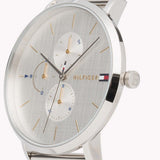 Shop Authentic Tommy Hilfiger Jenna Quartz Silver Dial Silver Mesh Bracelet Watch For Women - 1781942 - Luxxuri
