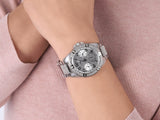  Shop Authentic Guess Frontier Diamonds Silver Dial Silver Steel Strap Watch For Women - W1156L1 - Luxxuri