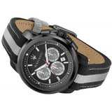  Shop Authentic Maserati Royale 44mm Black Dial Stainless Steel Fiber Strap Watch For Men - R8871637002 - Luxxuri