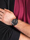  Shop Authentic Maserati Traguardo Black Dial Black Leather Strap Watch For Men - R8871612028 - Luxxuri
