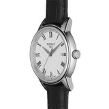  Shop Authentic Tissot T Classic Carson White Dial Black Leather Strap Watch for Men - T085.410.16.013.00 - Luxxuri