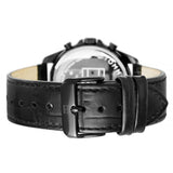  Shop Authentic Tommy Hilfiger Baker Chronograph Black Dial Black Leather Strap Watch For Men  - 1710452 - Luxxuri