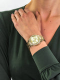  Shop Authentic Fossil Riley Gold Dial Gold Steel Strap Watch for Women - ES3203 - Luxxuri
