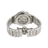  Shop Authentic Bulova BVA Dual Aperture Black Dial Silver Steel Strap Watch for Men - 96A119 - Luxxuri